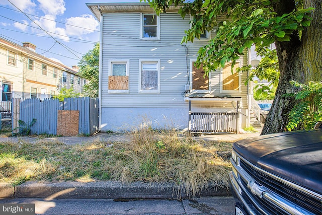 view of property exterior