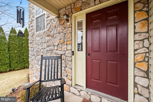 view of property entrance