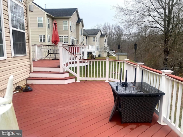 view of deck