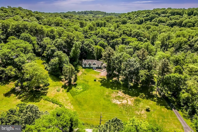 aerial view