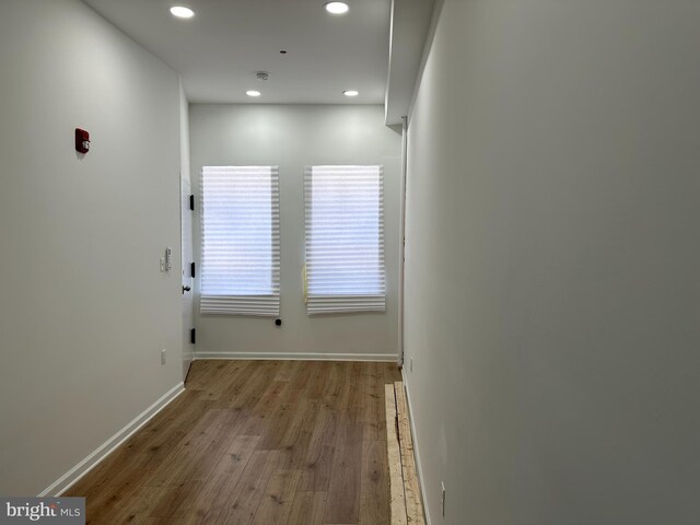 2215 N 10th St, Philadelphia, PA 19133 - spare room featuring wood finished floors and recessed lighting