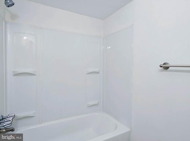 bathroom with shower / bathing tub combination