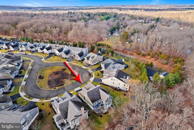 76 Bedford Dr, Skillman, NJ 08558 - aerial view of property's location with nearby suburban area