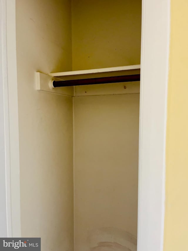 view of closet