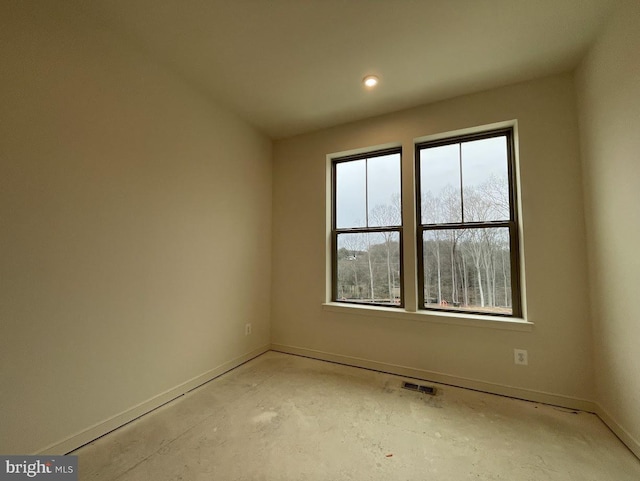 view of empty room