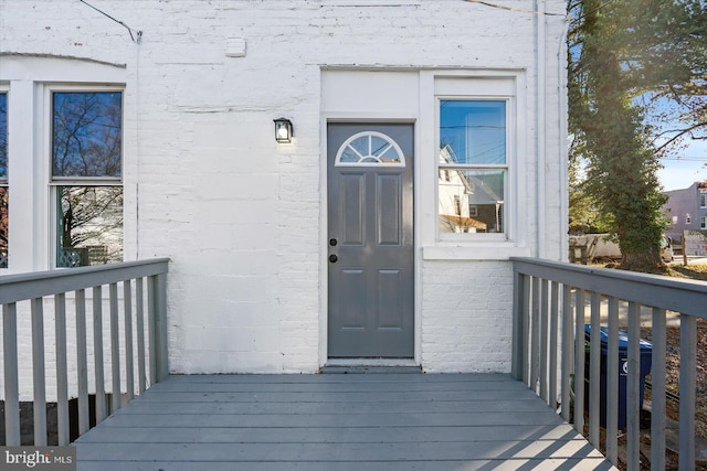 view of property entrance