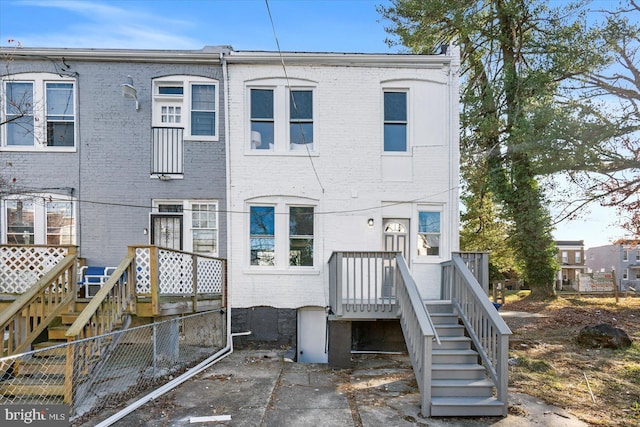 view of rear view of house