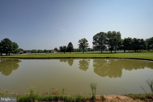 property view of water