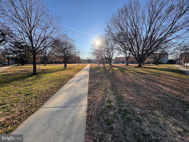 view of street