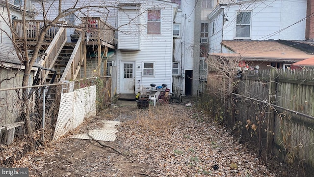 view of rear view of house