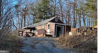 view of outdoor structure with a garage