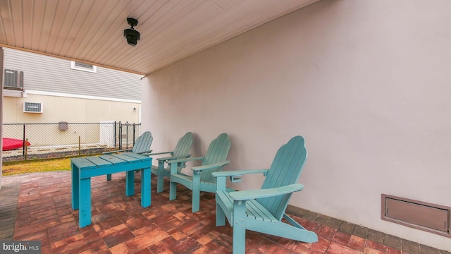 balcony featuring a patio area