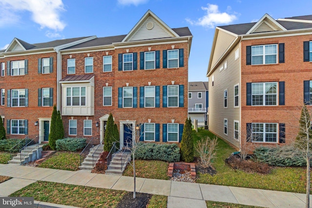 view of townhome / multi-family property