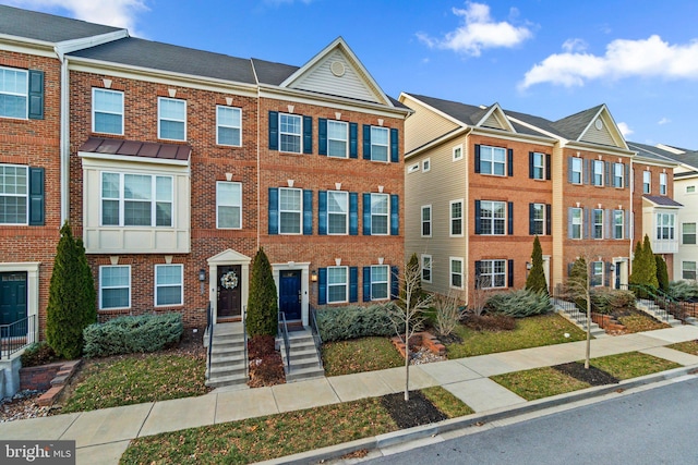 view of townhome / multi-family property