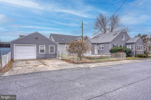 ranch-style house with a garage