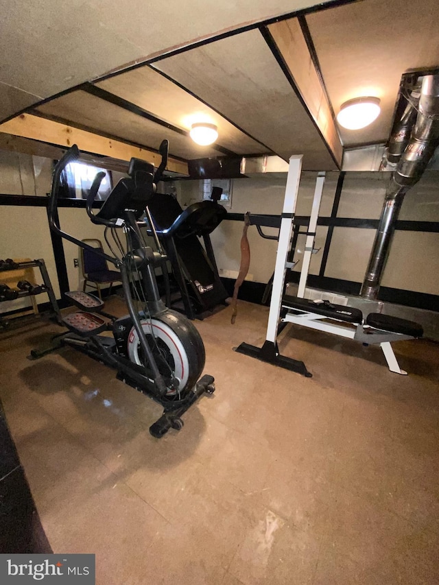 5412 Daywalt Ave, Baltimore, MD 21206 - view of workout room