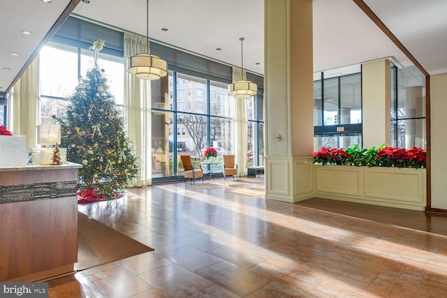 view of building lobby