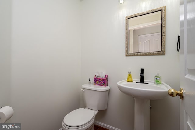 bathroom with toilet