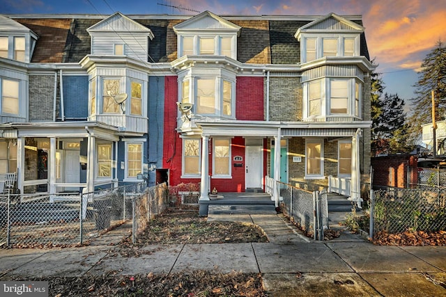 view of townhome / multi-family property