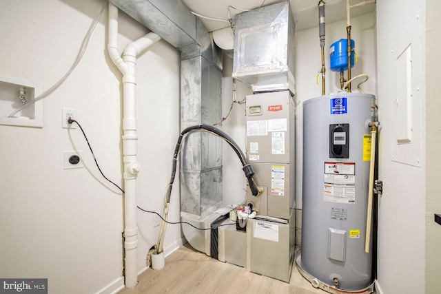 utilities with water heater