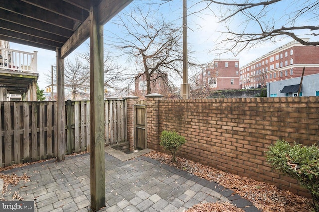 view of patio