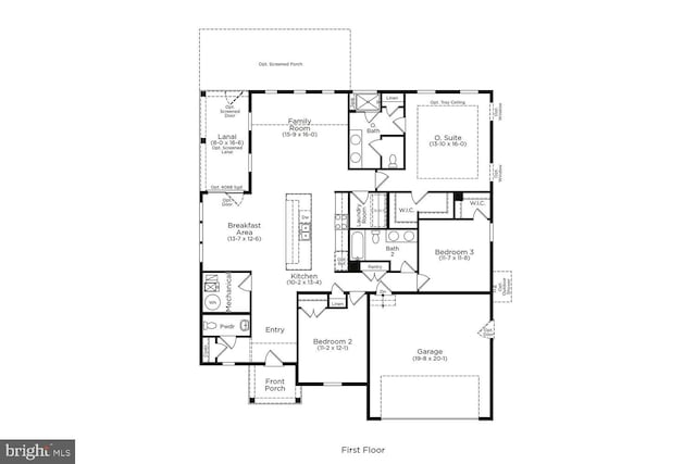 TBB Black Walnut Dr St. Kitts, Unit St Kitts, Lewes, DE 19958 - view of room layout
