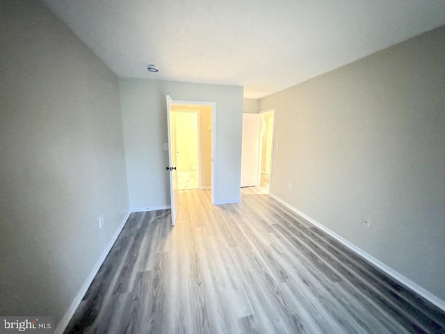 interior space featuring hardwood / wood-style floors