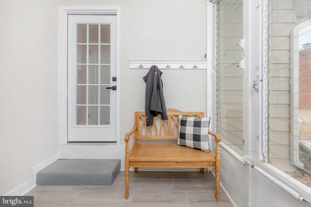 view of mudroom