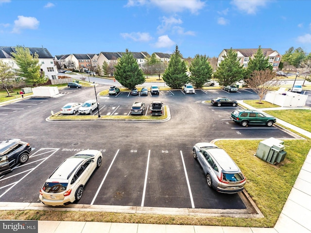 view of vehicle parking