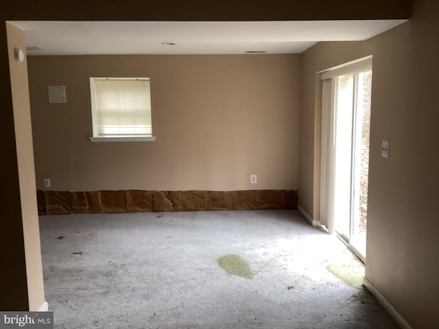 view of empty room