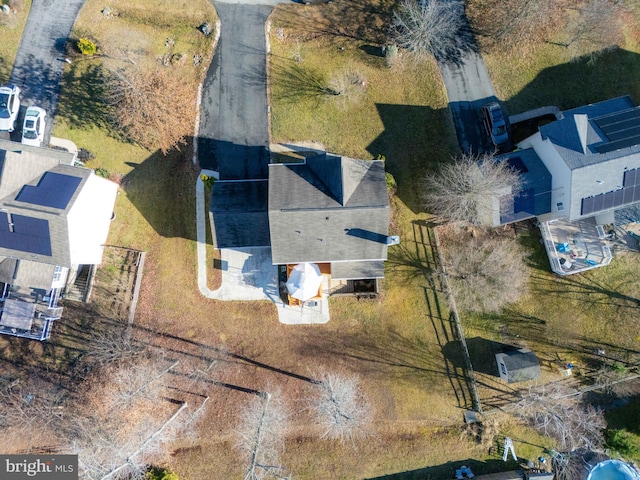drone / aerial view