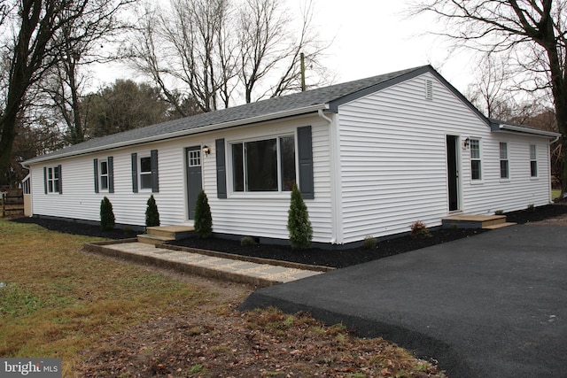 view of front of house