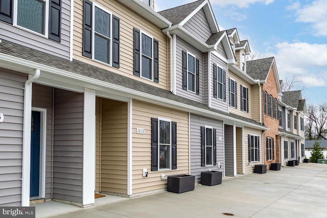 view of home's exterior featuring a patio area