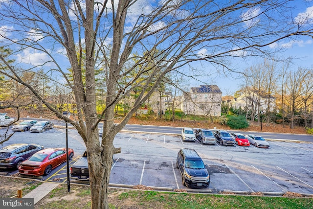 view of car parking