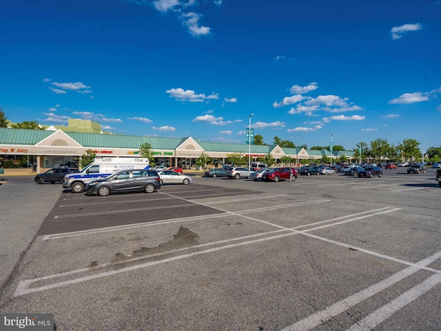 view of car parking