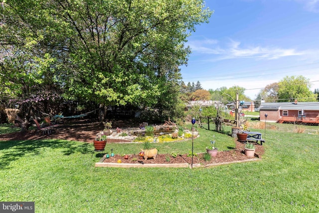 view of yard