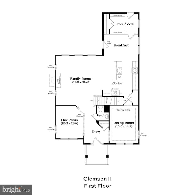 TBB Westmoreland Way Clemson Ii, Charles Town, WV 25414 - home floor plan