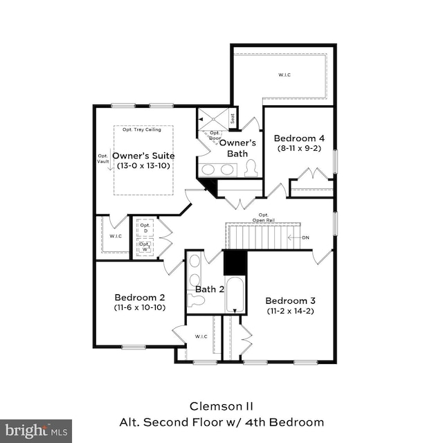 TBB Westmoreland Way Clemson Ii, Charles Town, WV 25414 - floor plan / room layout