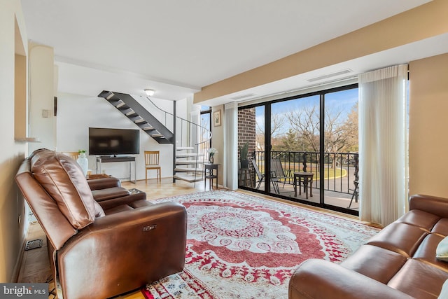 view of living room