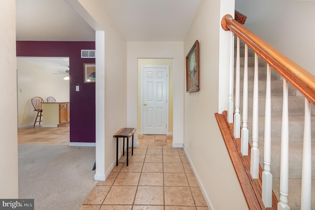 4229 Roundtop Rd, Elizabethtown, PA 17022 - hall with stairway