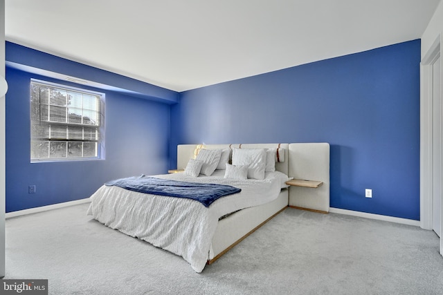 bedroom featuring carpet floors