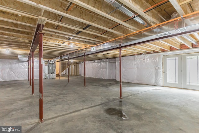 4035 Tamaron Ct, Brandywine, MD 20613 - unfinished below grade area with heating unit
