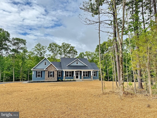 4035 Tamaron Ct, Brandywine, MD 20613 - craftsman house featuring covered porch