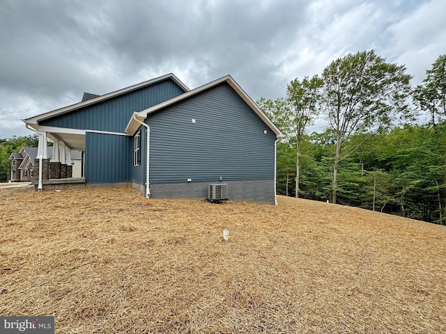 4035 Tamaron Ct, Brandywine, MD 20613 - view of property exterior with central AC unit