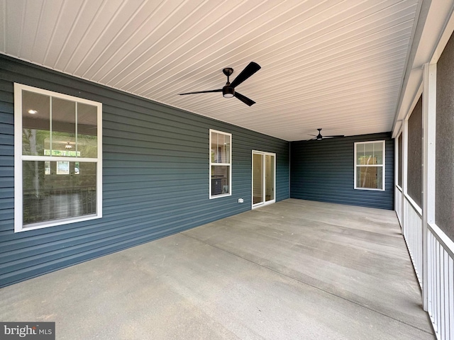 4035 Tamaron Ct, Brandywine, MD 20613 - view of patio with ceiling fan