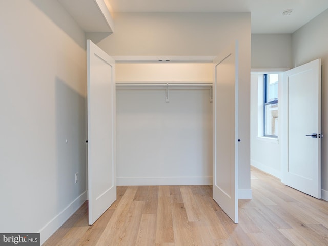 view of closet