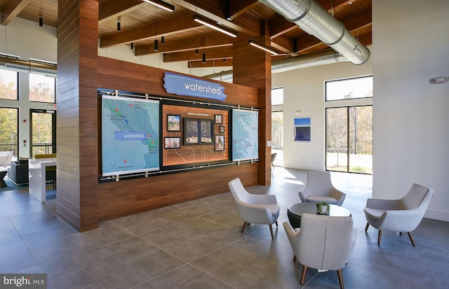 view of community lobby