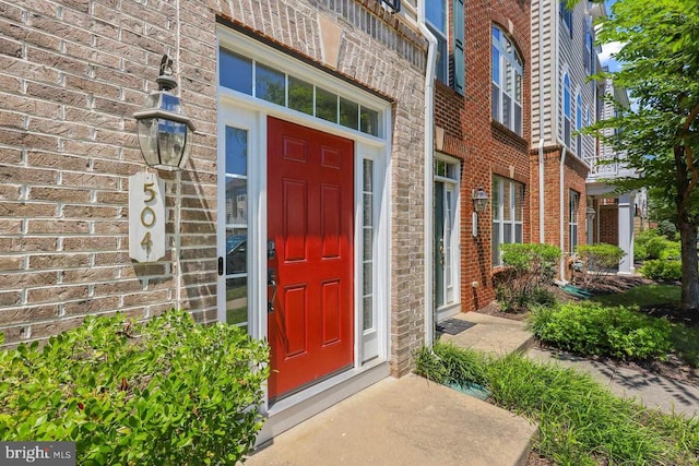 view of property entrance