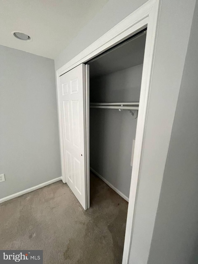 view of closet