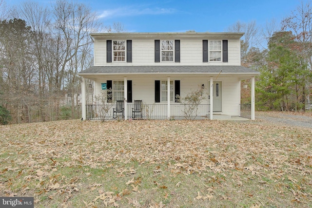 view of front of house